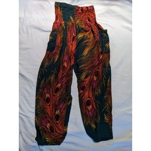Peacock Harem Pants